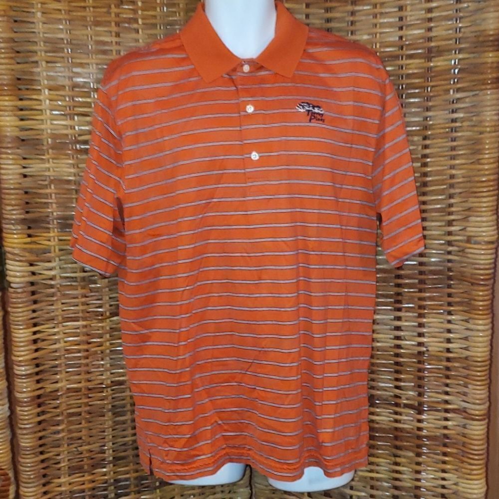 Greg Norman Torrey Pines Golf Polo Shirt L